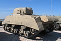 Sherman (hull of M4A4, engine of M4A2 ?) in Yad la-Shiryon Museum, Israel.