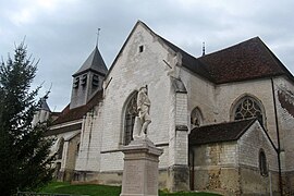 The church in Sormery