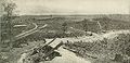 Confederate earthworks overlooking the battlefield at Resaca, 1864.