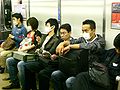 Ang trangkaso sa tren sa Osaka, Hapon noong 2009