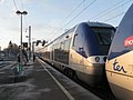 TER Orléans - Lyon en gare de Moulins