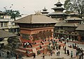 Le temple Shiva Parvati au Darbâr.