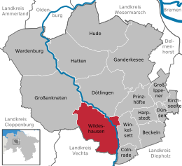 Wildeshausen – Mappa