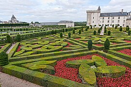 Parterre de l'Amour volage au jardin d'ornement (1908-1916).