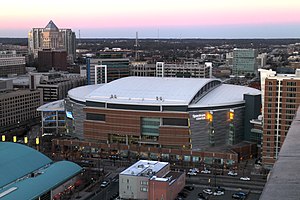 Das Spectrum Center im Februar 2018