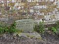 Headstone for a dog, Tatton Park, Cheshire, England.