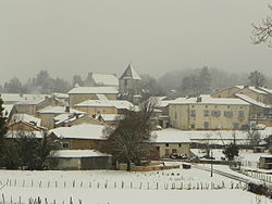 Skyline of Milhac-de-Nontron