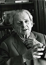 Portrait du philosophe Emmanuel Levinas