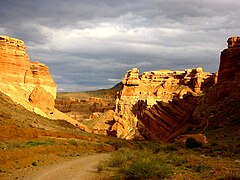 Le canyon de Charyn.