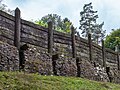 rekonstruado de la remparburgo sur la monto Tönsberg