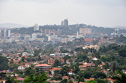 Kampala belvárosa