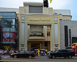 Průčelí směrem na Hollywood Boulevard