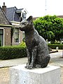 Cat statue