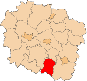 Localisation de Powiat de Radziejów