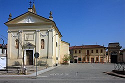 Skyline of Frassineto Po