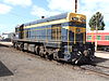 Former Victorian Railways T class EMD G8 locomotive T 413, Newport Workshops, Victoria, Australia