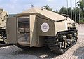 Sherman-based medevac vehicle (VVSS version) in Yad la-Shiryon Museum, Israel.