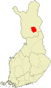 Kemijärvi – Localizzazione