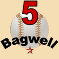 Jeff Bagwell (1B, E). Retirado el 26 de agosto de 2007