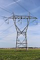 Pylône de type Nappe 400 kV 1 terne.