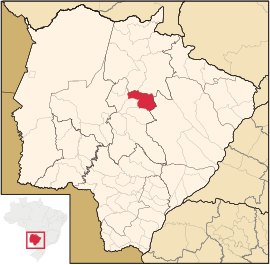 Lage von Bandeirantes in Mato Grosso do Sul