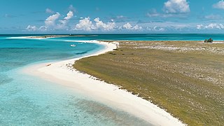 Plages de sable blanc de l'archipel de los roques, dépendances fédérales.