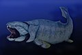 Dunkleosteus був 10-ти метровим представником хижих девонських панцирних риб