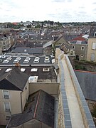 Chemin de ronde sur le rempart sud.