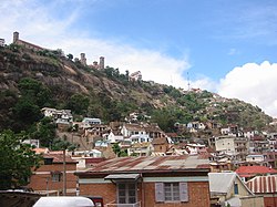 Het paleis van Antananarivo.