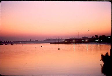 Bissau seen from Rio Geba