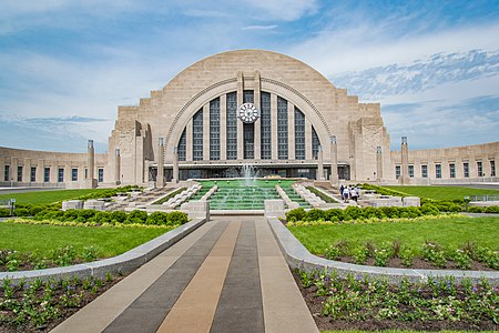 Cincinnati Union Terminal in Cincinnati, Ohio, US (1933)