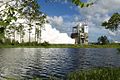 RS-25D engine testing at Stennis Space Center