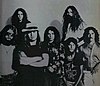 Lynyrd Skynyrd en 1977.