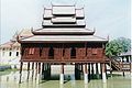 Library, Thung Si Muang temple