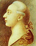 Portrét Giacoma Casanovy od jeho bratra Francesca Casanovy zhruba z let 1750–1755