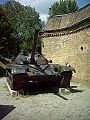 T-72M in painting of Polish Army, Poznan, Poland