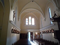 L'intérieur de l'église