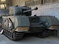 Churchill Mark IV in the Museum of the Army in Brussels