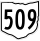 State Route 509 marker