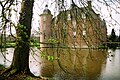 Zijkant van het kasteel