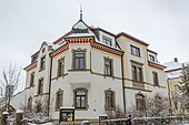 Façade of a house from Ansbach (Germany)