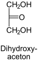 1,3 Dihydroxy-Propanon (Trivialname: Dihydroxyaceton)