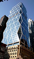 The Hearst Tower in New York City.