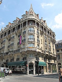 Ancienne boutique Fauré Le Page, 8, rue de Richelieu.