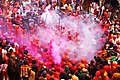 Image 8Devotees during Lathmar Holi, by Narender9 (from Wikipedia:Featured pictures/Culture, entertainment, and lifestyle/Religion and mythology)