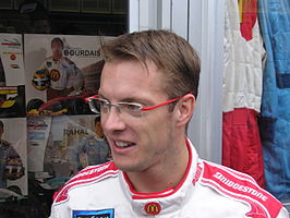 Sébastien tijdens de Dutch Champ Car Grand Prix.