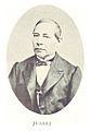 Litografía de Benito Juárez.