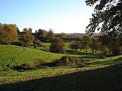 Dans l'ouest paysage typique.