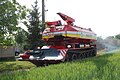 T-55 or SPOT, adjusted to be used in special fire-fighting operations of the Voluntary Fire Brigade DHZ POLE [1][失效链接] of Slovakia