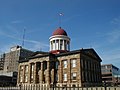 Image 54The Old State Capitol in Springfield. Designed by John F. Rague in a Greek Revival style and completed in 1840, the building housed the Illinois General Assembly until 1876. Photo credit: Agriculture (from Portal:Illinois/Selected picture)